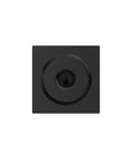Bowery Door Knob With Collins Trim Slick Matte Black Finish Keyed Entry Lock With 2 Keys Includes Self Aligning Screws