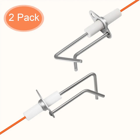 2 Pack Heavy Hitter 62 24164 01 Direct Spark Ignitor For Rheem Ruud Pse R36 Furnace With 35 Inch Lead Wire Solid Flame Sensor Spark Electrode Easy Peasy Replacement