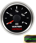 Water Level Gauge For Boats RVs And Trucks Easy Install Tank Sensor With Calibrate Button Compatible With 0-190 Ohm To 10-180 Ohm Ranges Black