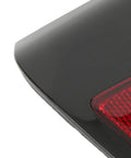 Close-up of Bolt On Replacement Right Side Rear Bumper Reflector Cover With Bold Red Lens For Tesla Model 3 And Model Y 2017 To 2020 Models.