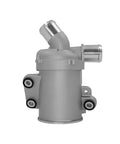 High Performance Engine Water Pump Circulation Kit Compatible With Toyota Camry And Honda Accord And Nissan Altima Gasket Included side view with silver connectors