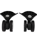 Durable Nylon Luggage Caster Wheels Replacement Pair, 360 Degree Swivel Suitcase Wheels for Travel, sturdy trunk wheel