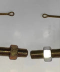 Two Piece Tie Rod Ends Kit TE 1016 Replacement for Polaris RZR 170 Outlaw 90 110 Sportsman 90 and Yamaha Banshee 350 Grizzly Raptor Wolverine Fits 1UY 23841 00 00 ATV UTV Built to Last, two M10x1.25 tie rod ends with cotter pins