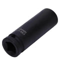 Heavy Duty 19mm Thin Wall Impact Lug Nut Socket Set With Wheel Protection Design Keeps Fasteners Safe From Rounding Even Under Heavy Torque For Reliable Auto Repair Vibes, black CR-MO socket