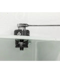 1 Inch Conduit Manual Knockout Set K3BB-1 in use with KRW-1 ratchet wrench on industrial panel