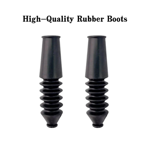 High-quality rubber boots included in V Brake Noodle Cable Guide Pipe Kit With Rubber Boots For MTB Rigs And More