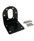 planetary gear motor bracket with screws and nuts for stable mounting