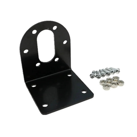 planetary gear motor bracket with screws and nuts for stable mounting