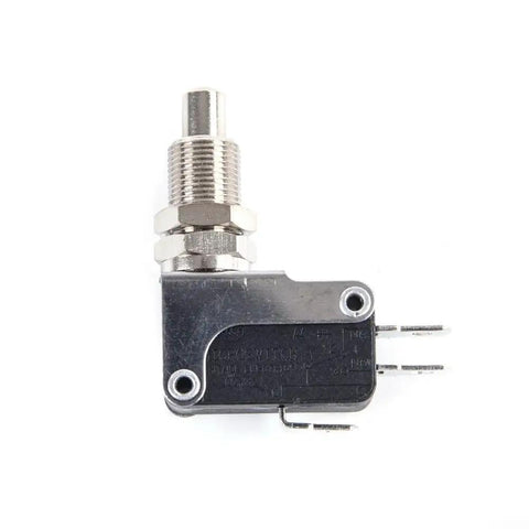 V-16-1CQ Limit Fretting Switch Panel Type Point Action Travel Switch with M10 mounting, metal casing, side terminals shown