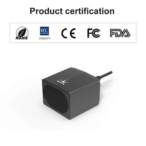 TF03-180 Industrial High-Speed Lidar Sensor 180m Long Range Outdoor Distance Finder product with certifications displayed