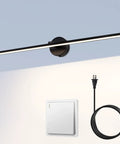 32 Inch Wall Mounted Picture Light For Bathroom And Bedroom Vanity Mirror LED Fixture No Fuss Easy Install Plug In Or Hardwired