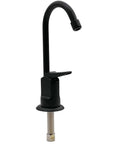 6 Inch Touch-Flo Cold Water Dispenser Faucet With Matte Black Finish, Tap Activated Pure Water Dispenser For Kitchen