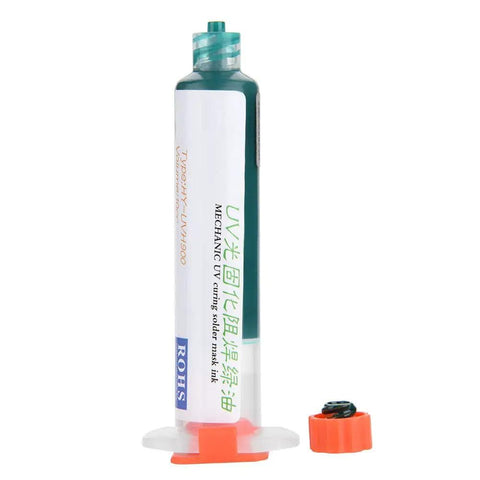 Hands-On DIY Solder Paste Repair Kit For PCBs With BGA Reball Stencil And Solder Mask Stencil Set includes UV curing solder mask ink