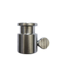 Stainless Steel 304 Rotisserie Spit Rod Roller Bushing Fits 5/16 Square and 3/8 Round Rod, side view