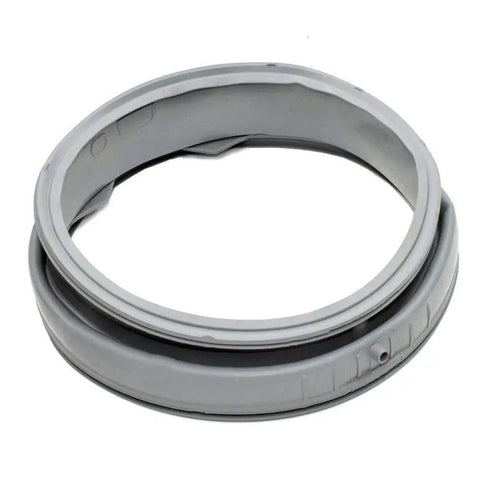 Door Boot Gasket For LG Kenmore Front Load Washers With Drain Port 4986ER0004 Series Replacement Part visible in gray