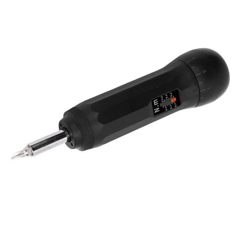 Ftvogue Adjustable Torque Screwdriver With Preset Control Tool And S2 Bits For Circuit Board Assembly and electrical repairs, detailed view of precise settings
