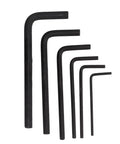 Solid Xixian 6 Pack L Shape Hex Key Wrench Set Made From Tough Carbon Steel For Ycle Fix Ups, Heavy Duty Allen Tool Kit Ideal For Maintenance Jobs And Hand Screwdriver Grabs That Hold Up Great No Bending. 2mm-6mm black L-key set