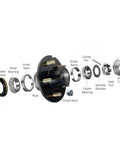 Exploded view of Boat Trailer Wheel Bearing Kit With TB Seal Easy Install For 1 1/16 Inch Axles showing parts.