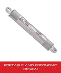 Pro Grade Machinist Level Tube And Plug Assembly For 98 6 Level With Ground And Graduated Vials PT99430 silver ergonomic design