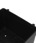 Heavy Duty Plastic Battery Storage Organizer Box With Secure Latching Lid For Marine Car Rv Boat Truck Built Tough Protective Case showing interior detail.