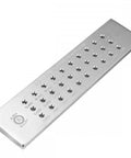 Pro Grade Tungsten Carbide Steel Wire Draw Plate With 30 Square Holes From 3.00mm To 0.50mm for Drawing Jewelry Wire and Metal Wire