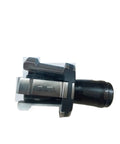 Heavy Duty Hsk A63 Spindle Pull Claw With Built In Position Lock And Wear Guard For Smooth Cnc Operations, top view, metallic finish.