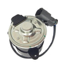 Radiator Cooling Fan Motor For Honda Accord CRV Element Civic Acura TSX RSX 5 Blade Replacement Part Fits 2002 To 2011 Honda And Acura Models Beefed Up Direct Fit Replacement With Durable Build And Easy Installation, top view.