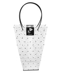 Plastic Flower Bouquet Packaging Bag With Handles For Easy No Fuss Gift Wrapping And Floral Arrangements, Ideal For Mothers Day.