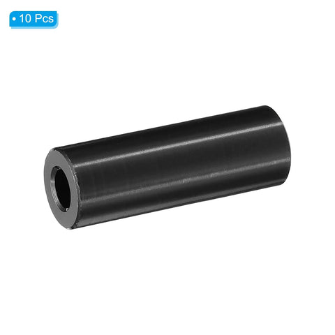 Beefy M6 Aluminum Spacers Ten Pack Round Screw Standoffs Built Tough Inner Diameter M6 Outer Diameter One Half Inch Length One And One Half Inches