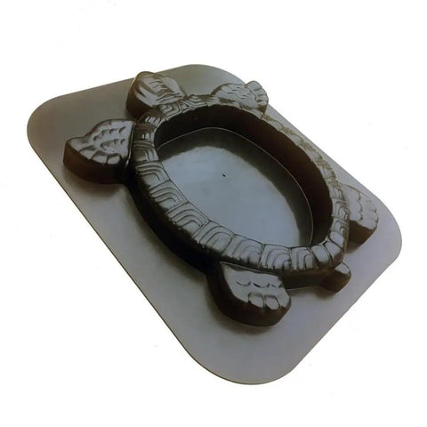Turtle Stepping Stone Mold for Concrete Pathways 17.3 by 15 by 1.6 Inch Cement Mold for Garden Patio Lawn DIY Paving