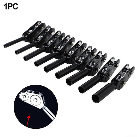 Stainless steel fishing rod tip roller, 12 pcs set, detachable, heavy-duty saltwater boat guide pulley for 8mm rods