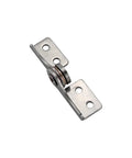 Rotary torque hinge in 304 stainless steel, L-shaped mounting bracket with two screw holes and central roller.