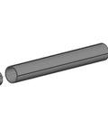 Exploded view of R3 Roller Shade Clutch for 1 1/8" Tube - Natural, showing components including clutch, tube, and chain mechanism.