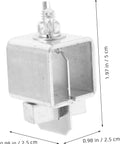 Heavy Duty Weld Clamps For Butt Welding 8 Pack Plated Clips Built For Quick Install And High Power Welding Equipment Delivers Solid Electrical Connection And Durable Performance, 2.5 cm steel clamp