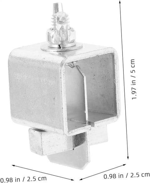 Heavy Duty Weld Clamps For Butt Welding 8 Pack Plated Clips Built For Quick Install And High Power Welding Equipment Delivers Solid Electrical Connection And Durable Performance, 2.5 cm steel clamp