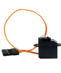 Ultra-Micro Digital Servo 2.1g Coreless Motor 180 Degree JR Connector 5V Mini Servo side view with wire and connection port