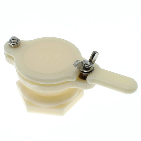 Heavy Duty Nylon Honey Gate Valve For Extractors And Buckets With Double Gaskets Wing Nut Beekeeping Tap For Jars And Open Lids Leakproof