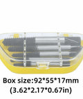 Heavy Duty 5 Piece Damaged Screw Extractor Set Made From Carbon Steel Perfect Left Hand Thread Remover Kit For Stripped Bolts And Broken Screws Easy Repair Tool To Get You Out Of A Jam. 5-piece carbon steel extractor set in box, 92x55x17mm