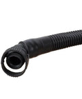 Top Tier 2 Piece Crankcase Vent Hose Pipe Kit For VW Passat 1997 to 2002 Turbo Engine Breather Vacuum Lines OEM 078103224 078103223B black hose end