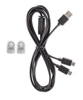 Charging cable and dual transducers for Keo Blade Power Dual 12Nm Power Meter Pedals With Dual Transducers For Accurate Road Cycling Data