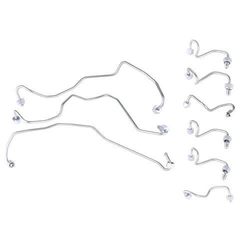 Premium Fuel Injector Lines For Dodge Ram 1500 And Grand Cherokee 2014 To 2019 With 3.0l V6 Engine Direct Fit Replacement Part 68334956AA, iron fuel pipes