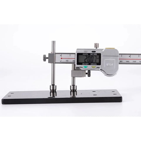 Offset Centerline Caliper For Precise Hole Center Distance Measurement With Vernier Readout And Cone Probe Pro Grade Stainless Steel