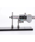 Offset Centerline Caliper For Hole Center Distance Measurement With Digital Vernier Ruler And Cone Probe Stainless Steel