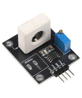 Built Tough Hall Effect Current Sensor Module Packing 100A Overcurrent Protection With Adjustable 3A Steps, close-up view of sensor.