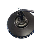 Close-up of High Power Brushless DC Golf Cart Hub Motor 48V 1500W Single Side Wheel Drive, showing copper core and rust-resistant steel build.