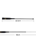 Tri Band VHF UHF Mobile Antenna For Ham Radios 137 174 180 260 400 480 MHz 100W 20 Inch Telescopic PL 259 UHF Male