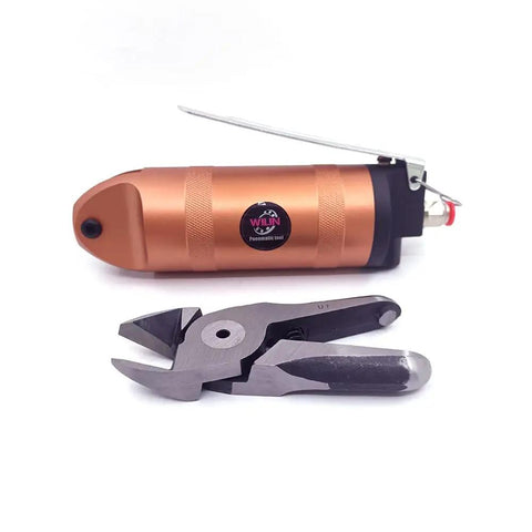 Beefy Pneumatic Wire Cutter Nippers For 3.3mm Copper Wire And 2.8mm Iron Wire 2.0mm Soft Stainless Steel Wire with orange handle