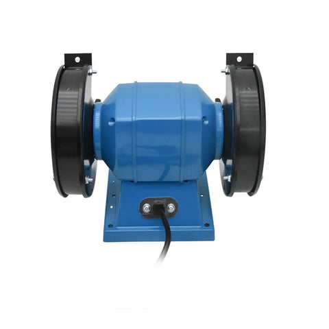 Badass 5 Inch Desktop Bench Grinder With Dual 36 And 60 Grit Wheels And Built In Work Light designed for sharpening blades.