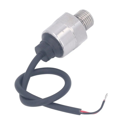 Rugged Pressure Transmitter 0 To 100 Psi With 4 To 20 mA Output Beefy Workhorse One Quarter Inch Thread Sensor stainless steel