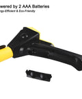 ULTRAK M180 Digital Measuring Wheel - Feet/Meters, Backlit Display & Memory handle detail showing battery compartment.